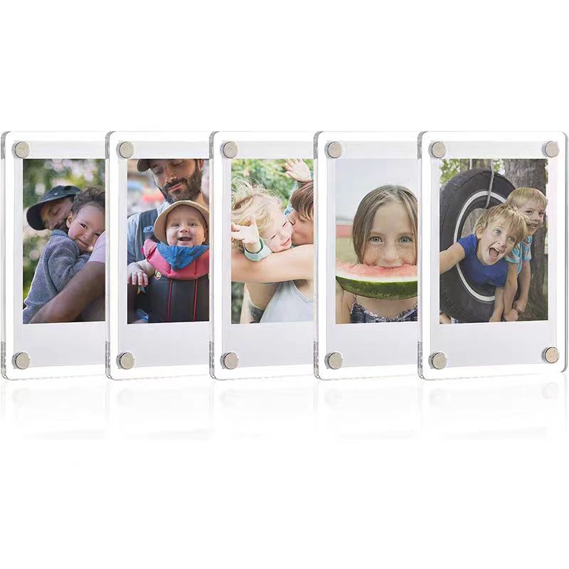 Instant Film Pack - 1-10 упаковок 3-дюймовый акриловый холодильник Магнитная
