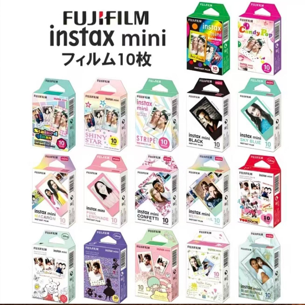 Instant Film Pack - 3-дюймовая фотобумага Fujifilm Instax Mini 12/11/9,