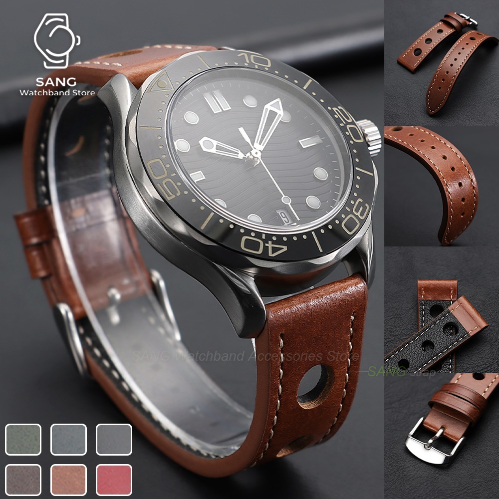 Vintage Collectible Watches - Винтажный кожаный ремешок для часов 20/22
