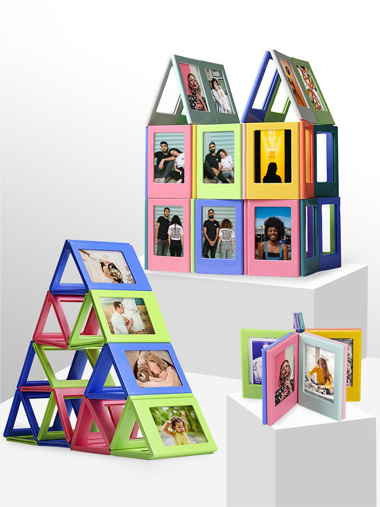 Instant Film Pack - 5 шт., магнитные фоторамки для холодильника,