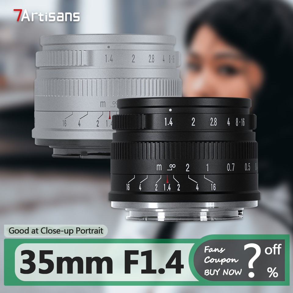 Film Camera 35Mm - 7artisans APS-C 35 мм F1.4 Портретный