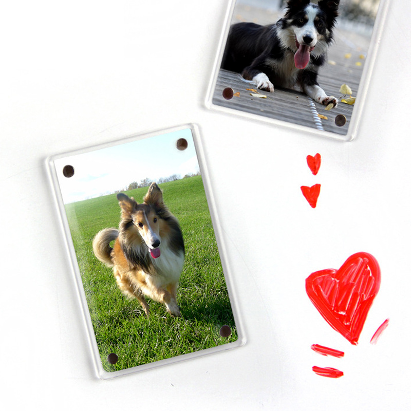 Instant Film Pack - Двусторонняя магнитная фоторамка из акрила для