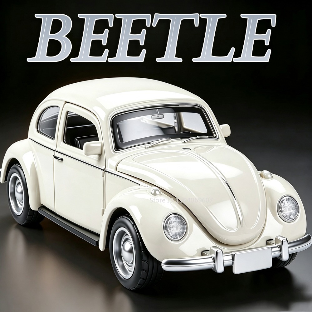 Vintage Collectibles Toys - Модель автомобиля Volkswagen Beetle 1:36, винтажная,