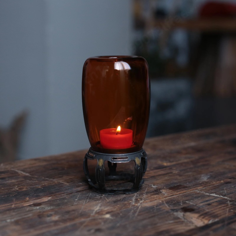 Collectible Vintage Lamps - Винтажный стеклянный подсвечник в стиле дзен,