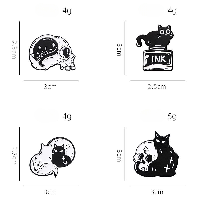 Коллекция милых черных кошек,  – обзор и цена Vintage Collectible Pins
