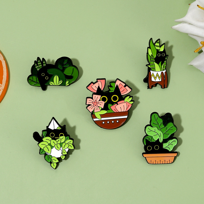 Коллекция милых черных кошек,  – обзор и цена Vintage Collectible Pins