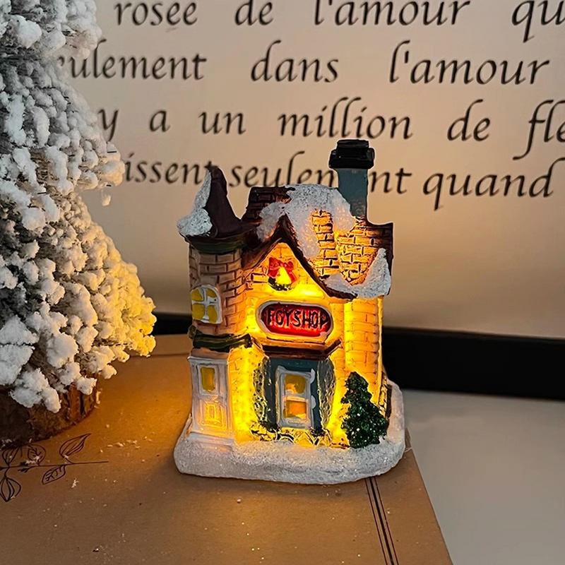 Рождественские деревенские дом – обзор и цена Collectible Vintage Lamps