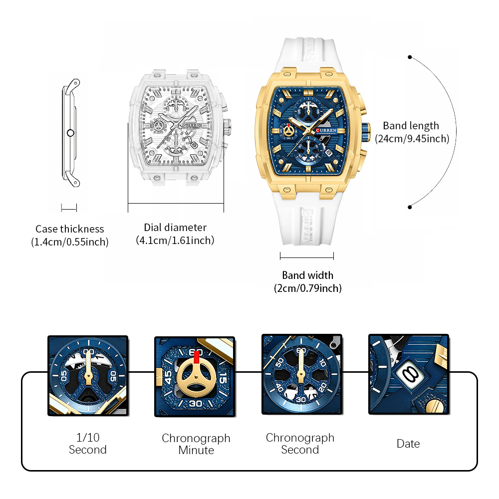 Роскошные винтажные часы CURRE – обзор и цена Vintage Collectible Watches
