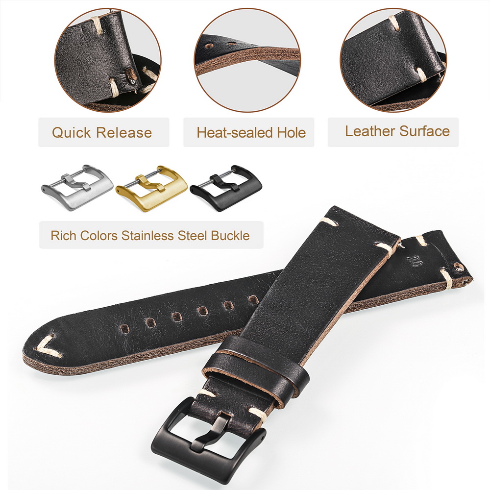 Кожаные ремешки для часов Hems – обзор и цена Vintage Watch Collecting